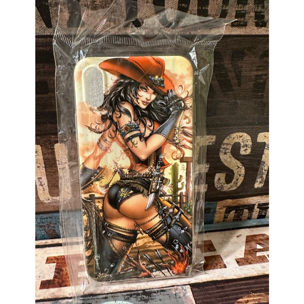 New Sexy Cowgirl iPhone X Case Holder
